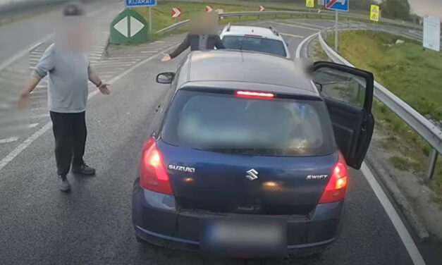 Ámokfutás, köpködés, ordibálás – komoly balhé az M4-esen