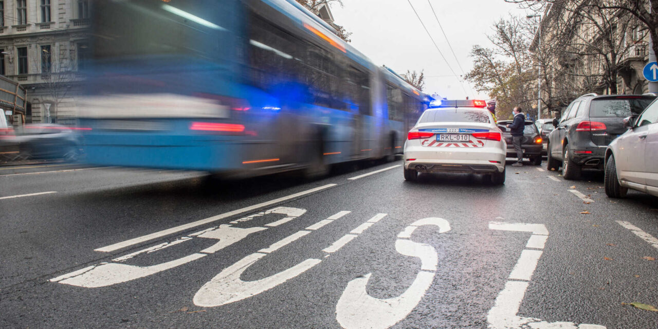 Tragédia Budapesten: busz gázolt halálra egy 55 éves férfit