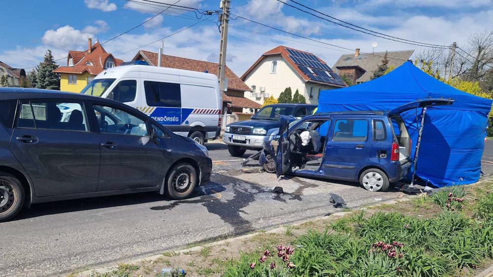 A lottózóból ment haza az idős férfi, akibe óriási sebeséggel hajtott egy fiatal férfi Érden – szörnyethalt a vétlen autós – helyszíni fotók