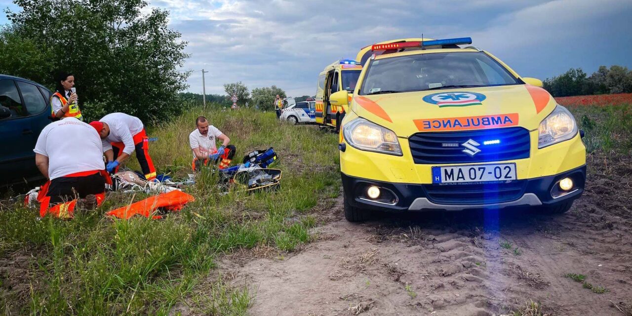 Elképesztő! Hiába győzködték a súlyos baleset bejelentőjét, nem állt meg, hogy megvizsgálja a sérültet
