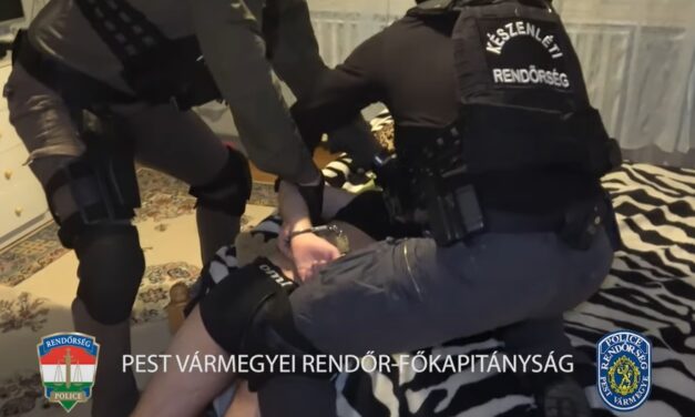 Egyszerre 7 helyszínen csaptak le a drogkereskedőkre a ceglédi nyomozók – videón az elképesztő akció