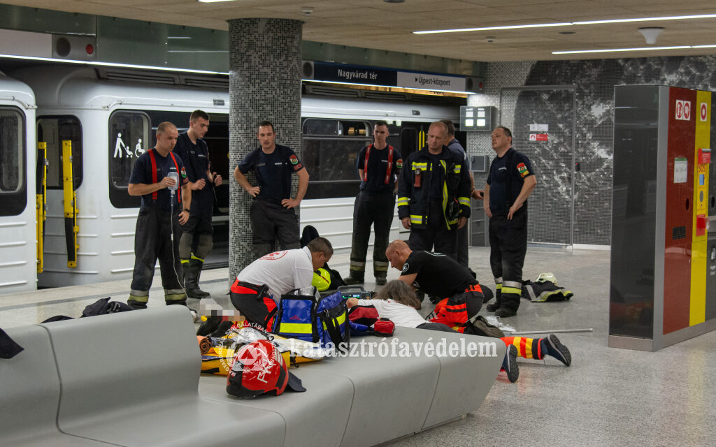FRISS! Gázolt a 3-as metró a Klinikáknál!