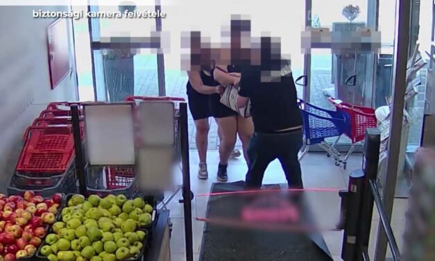 Lopni akart a 18 éves lány, majd miután lebukott, durván megrúgta a biztonsági őr férfiasságát