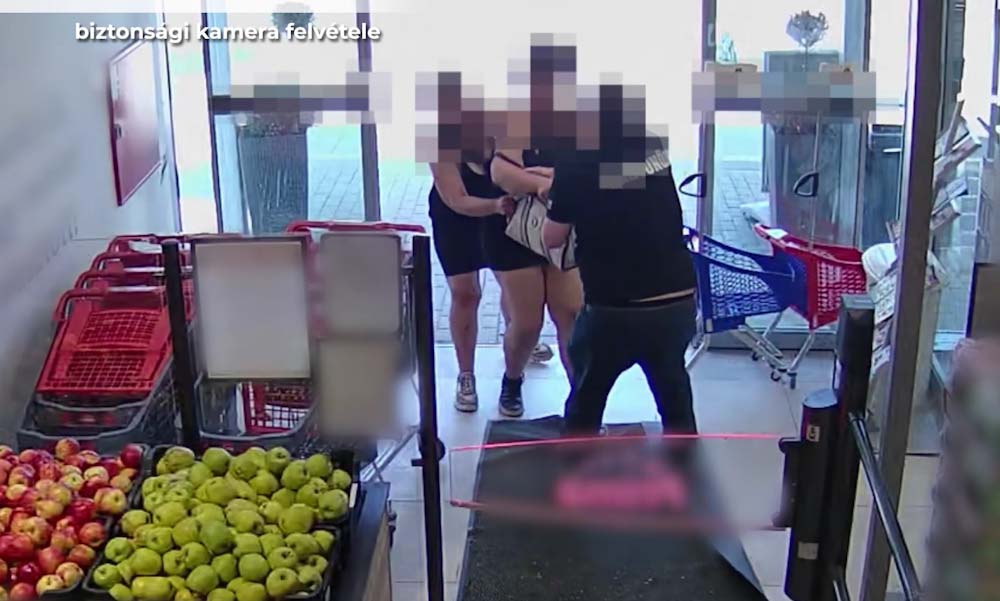 Lopni akart a 18 éves lány, majd miután lebukott, durván megrúgta a biztonsági őr férfiasságát