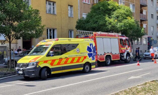 Kigyulladt egy lakás Újbudán, válságos állapotban került kórházba az ottlakó idős nő – helyszíni fotók