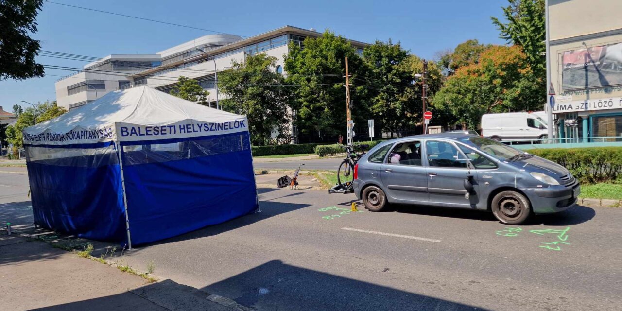 Tragédia a főváros 11. kerületében! Nem vette észre a sofőr az úton szabálytalanul átkelő idős férfit HELYSZÍNI FOTÓKKAL!