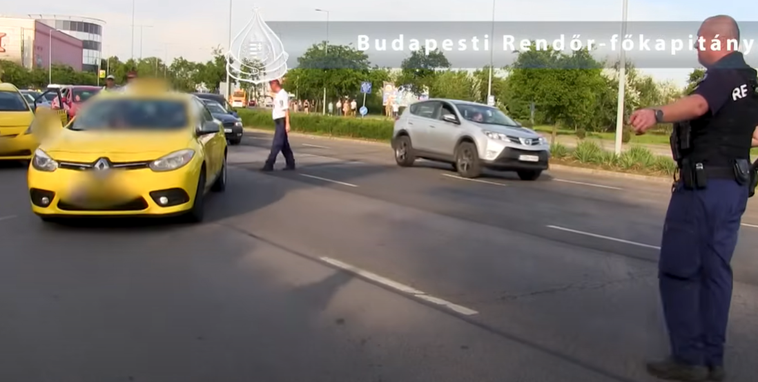 Az atlétikai vb helyszínén csaptak le a hiéna taxisokra a budapesti zsaruk – videó