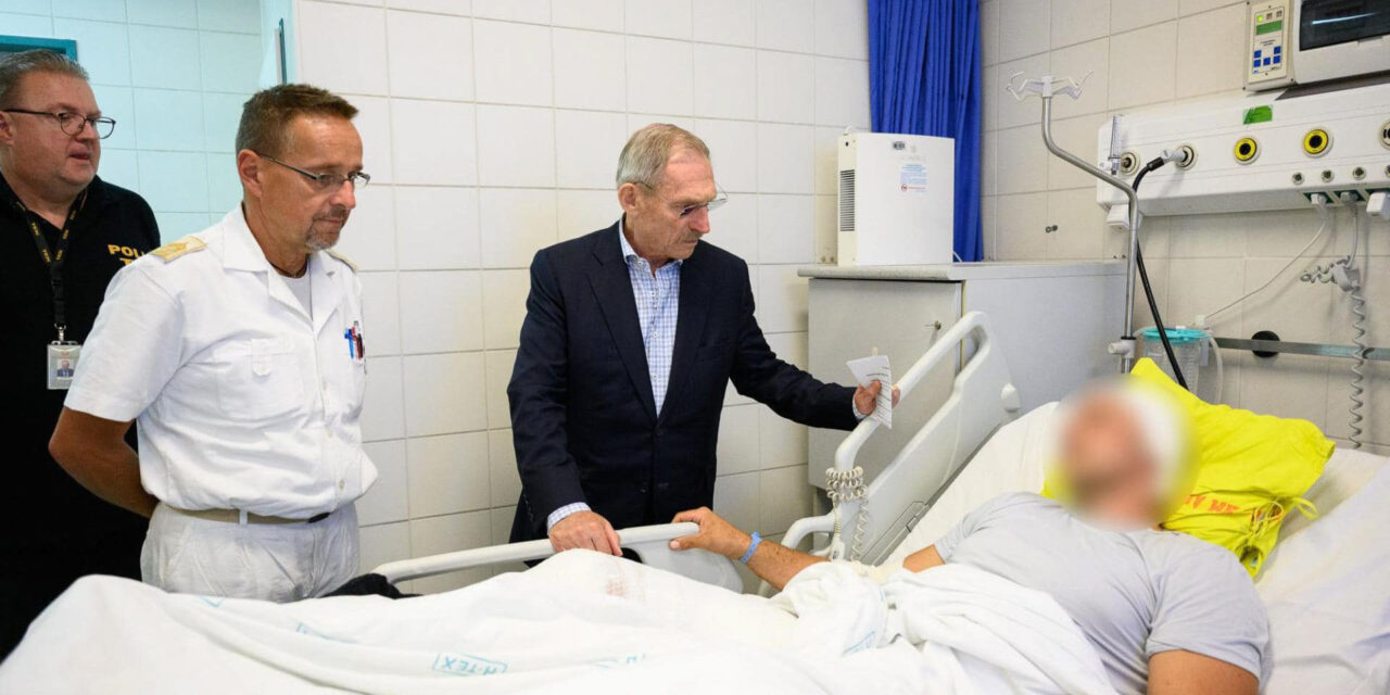 Még mindig az intenzív osztályon fekszik egy rendőr, aki megsérült az esztergomi robbantásban