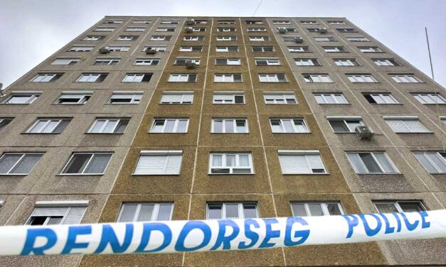 Kiugrott egy fiatal fiú az egyik budapesti panellakásból, többen az ablakból nézték végig a tragédiát