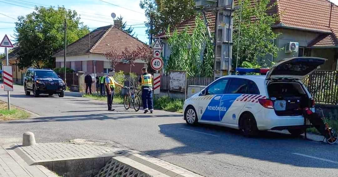 Halálos baleset Vecsésen, nem élte túl a kerékpáros az ütközést
