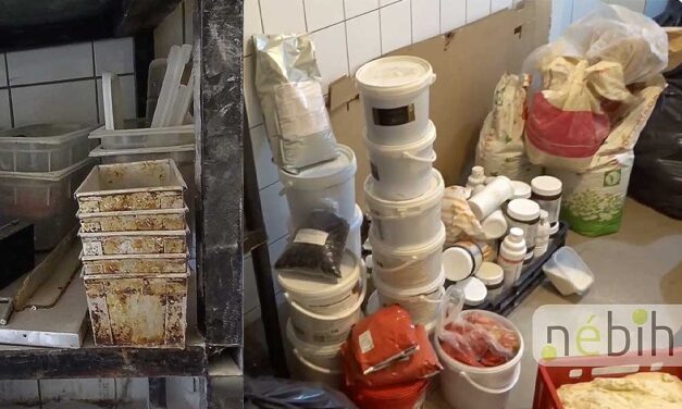 Lecsaptak az ellenőrök a mocskos Albán Pékségre: több éve lejárt élelmiszereket és cigicsikkeket találtak a műhelyben