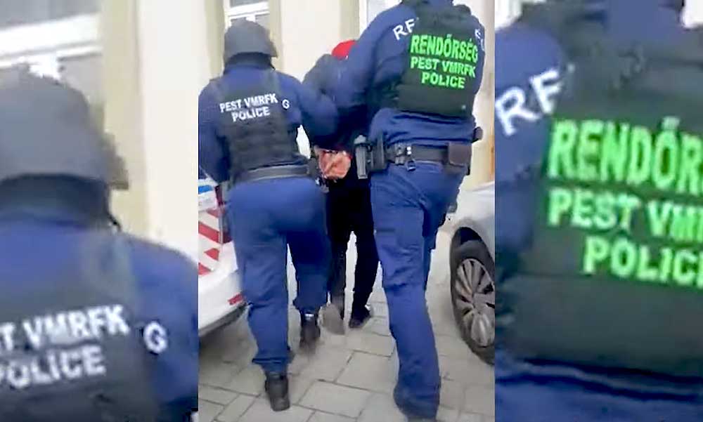 Lecsaptak a széfeket felfeszítő tettesre, titkos búvóhelyéről a rendőrök piszkálták ki – VIDEÓ