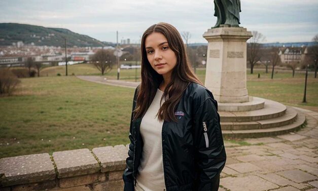 Nő és a kabátja, ősz, tél, tavasz