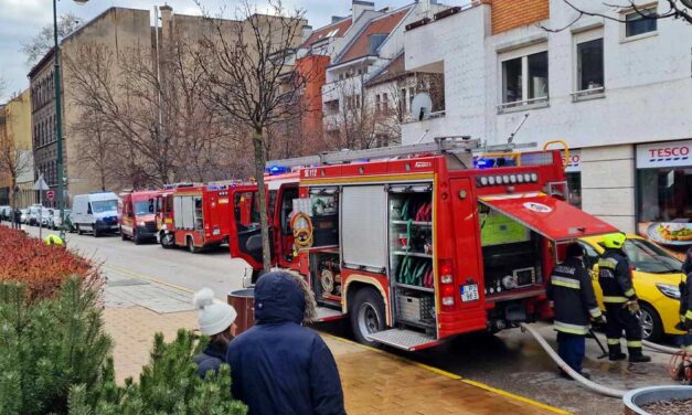 Kigyulladt a budapesti Semmelweis Egyetem Pulmonológiai Klinikája