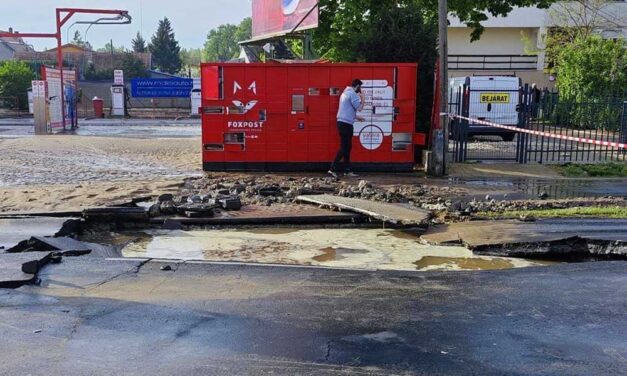 Hétvégéig is eltarthat a káosz Budapesten, miután egy csőtörés miatt nem jár a HÉV, 100 család maradt víz nélkül