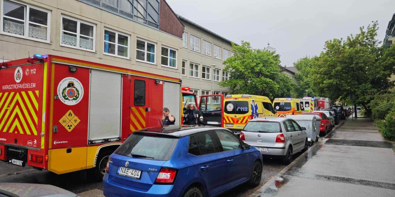 Vegyszereket öntött a földre, és kipróbált egy gázsprét a gondnok, ettől lettek rosszul a budapesti diákok