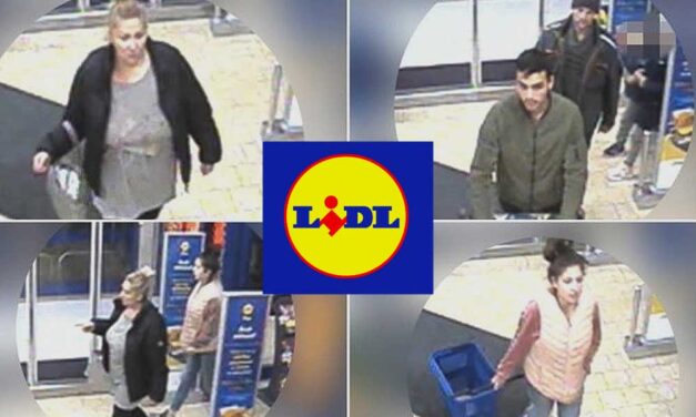 Tolvajbanda a Lidl-ben, 100 ezer forint értékben loptak, a gyermekeiket is rávették a szülők a bűncselekményre