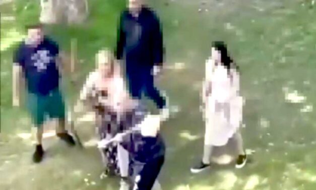 “Gyere te kutya, ki fél a rendőröktől te buzi!” – üvöltötte lapáttal a kezében a férfi, majd ütni kezdett, hatalmas tömegverekedés volt Pécsett, itt a videó