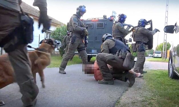 Lecsapott a Terrorelhárítási Központ: A bűnszervezet tagjait alsógatyában kapták el, esélyük sem volt a menekülésre – VIDEÓ