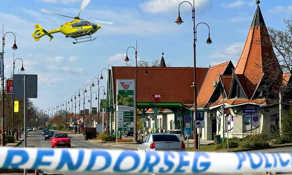 ÚJ RÉSZLETEK: Elgázoltak a zebrán egy édesanyát a két gyermekével együtt, mentőhelikopter szállt le értük Veresegyházon