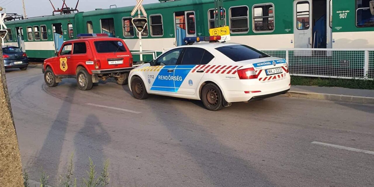 Vasúti sínekre feküdt egy ember Kistarcsán, elgázolta a HÉV: bepánikoltak az utasok