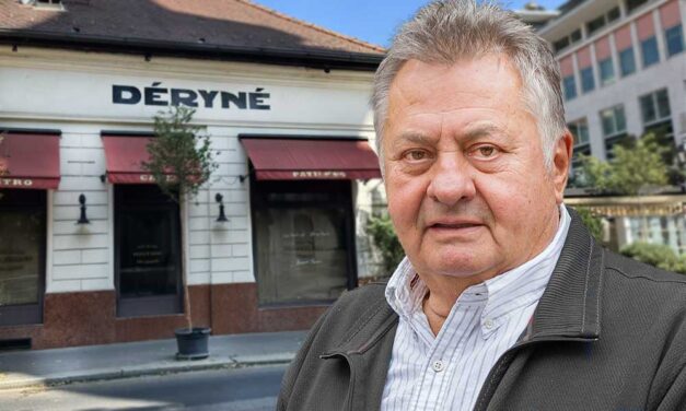 Kigyulladt budapesti Déryné: a tűz az egykori bemondó, Kovács P. József családi éttermében keletkezett