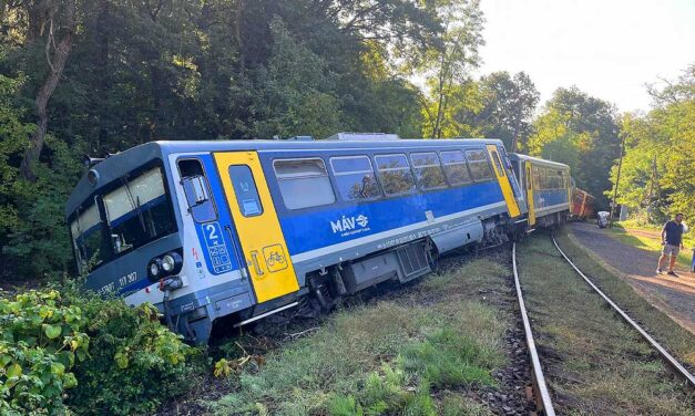 Büntetőeljárást indította a rendőrség a Magyarkútnál kisiklott vonat ügyében