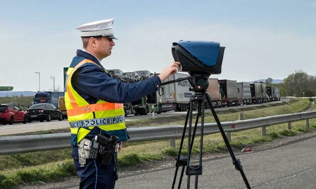 24 órás razziát tart a rendőrség az utakon, itt a lista hol állnak a traffipaxok