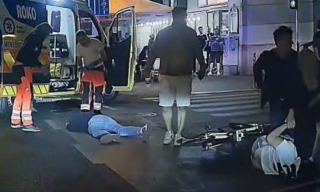 Szabadnapos rendőr rántott fegyvert a férfira, aki rátámadt és ájultra vert egy járókelőt Budapest belvárosában – videó a támadásról
